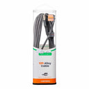 Ventev ChargeSync Alloy USB-C Cable 10ft Steel