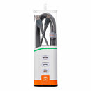 Ventev ChargeSync Alloy USB-C Cable 10ft Steel