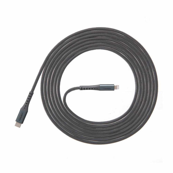 AC10STL256520 ChargeSync Alloy USB-C to Lightning Cable 10ft Steel