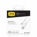 OtterBox Charge/Sync Lightning Cable 6ft White