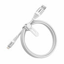 OtterBox Charge/Sync Lightning Premium Cable 4ft White/Silver