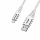 OtterBox Charge/Sync Lightning Premium Cable 4ft White/Silver