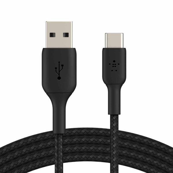 CAB002BT1MBK BoostCharge USB-C USB-A 1M Cable BK