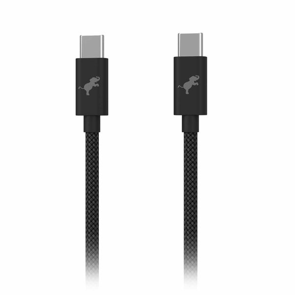 Nimble PowerKnit 1 meter USB-C to USB-C Black