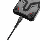 UAG Rugged Kevlar Core USB-C to Lightning Charge/Sync Cable 5ft Black/Grey