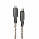 Helix/Retrak Lucid Charge LED 6' USB-C to Lightning Cable Translucent
