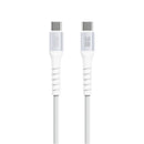BEC2C6FTW Pro Series Braided USB-C to USB-C Cable 6ft 100W White