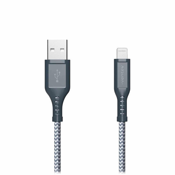 BC6GRY262893 High Speed USB-A to USB-C Braided Cable 6ft Grey