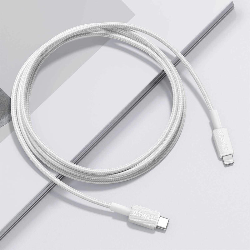 A81B5H215 USB-C to Lightning 3ft Cable White