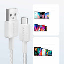Anker USB-A to USB-C 6ft Braided Cable White