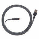 FC3GRYBX266505 ChargeSync Flat Lightning Cable 3.3ft Grey