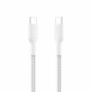 Belkin BoostCharge Braided USB-C to USB-C Cable 60W (1 M) White