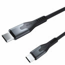 Blu Element SelfCoil Magnetic Cable USB-C to USB-C 3.3ft Black