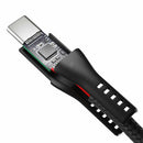 Blu Element SelfCoil Magnetic Cable USB-C to USB-C 6ft 100W Black