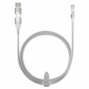 Statik PowerPivot Pro Nylon Braided Charge/Sync Cable USB-C to USB-C 4ft White