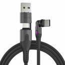 Statik 360 Pro Universal Magnetic Charge/Sync Cable 6 ft Black