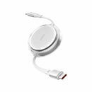 iOttie Retractable Cable 100W USB-C to USB-C (set of 2) 3ft White