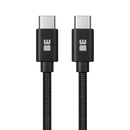 Blu Element USB-C to USB-C Braided Cable 10ft 60W Black