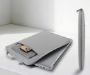 Bulk Packaging Laptop Sleeve 12-inch with Side Pocket and Handle Black