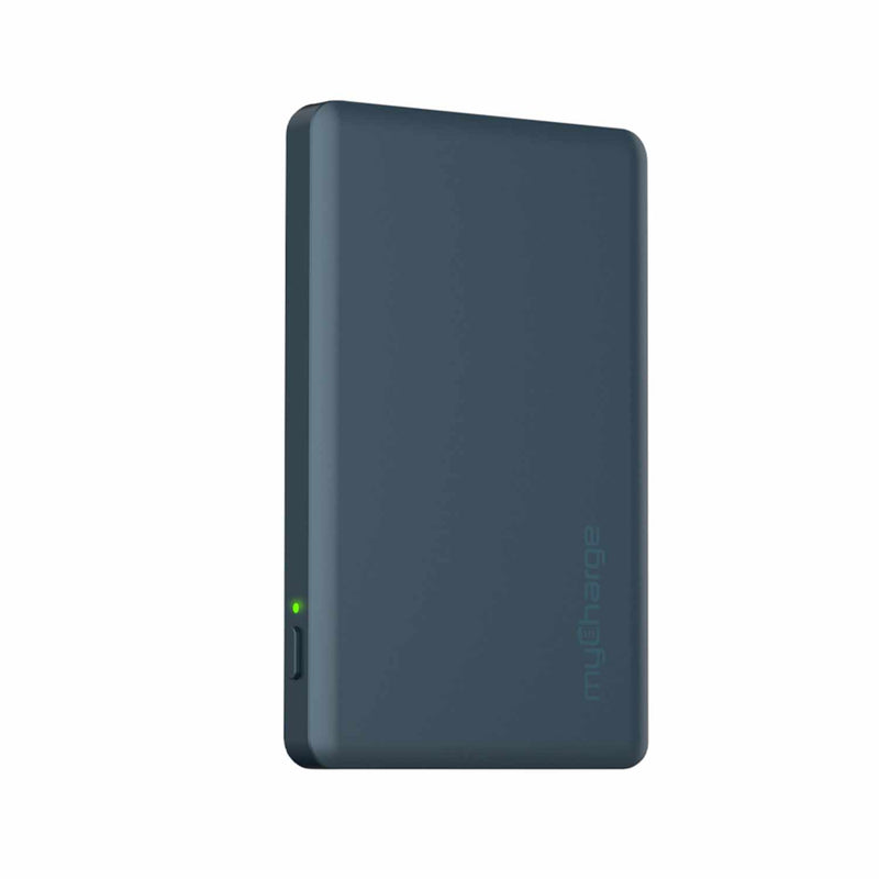 myCharge MagLock Portable Battery for MagSafe 3K mAh Blue