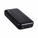 Helix/Retrak TurboVolt+ 16000 mAh Power Bank with USB-A and USB-C Ports Black