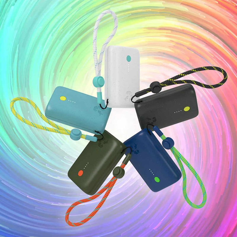 NBCPC10K2C11438 Champ 10000 mAh 20W PD Battery Dual USB-C Luna White