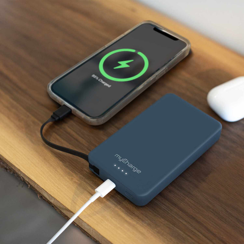 AP10BCA AMP Prong Powerbank 10000 mAh Blue