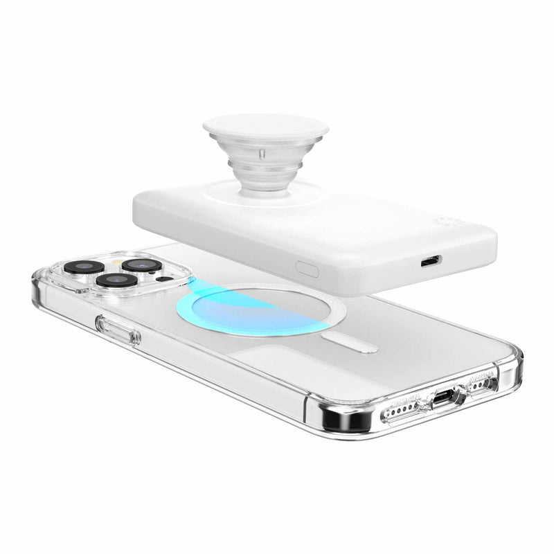 807350 MagSafe Power Pack Charger 5000 mAh White/Clear