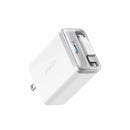A2658J215 35W Nano Charger Built-In Retractable USB-C Cable White