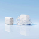 A2658J215 35W Nano Charger Built-In Retractable USB-C Cable White