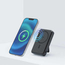 Blu Element Qi2 Wireless Power Bank with Kickstand 10K Black