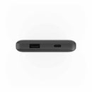 mophie Power Boost Battery 10K mAh USB-C/USB-A port with C-C Cable Black