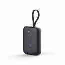 Blu Element PowerFlex 10K mAh 20W PD Power Bank with Built-In USB-C Cable Black