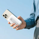 Blu Element Qi2 Wireless Power Bank with Kickstand 5K White