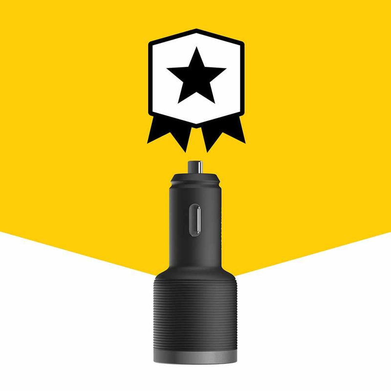 7880898 Premium Pro Dual USB Car Charger PD 60W USB-C Black