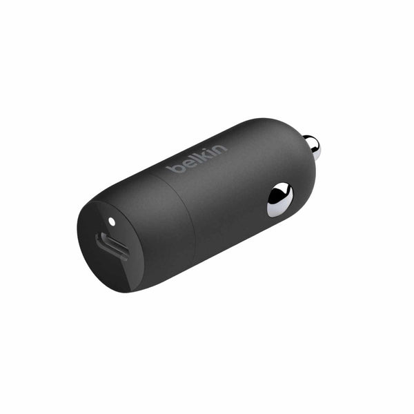 CCA004btBK 30W USB-C Power Delivery PPS Car Charger Black