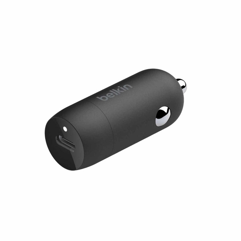 CCA004btBK 30W USB-C Power Delivery PPS Car Charger Black