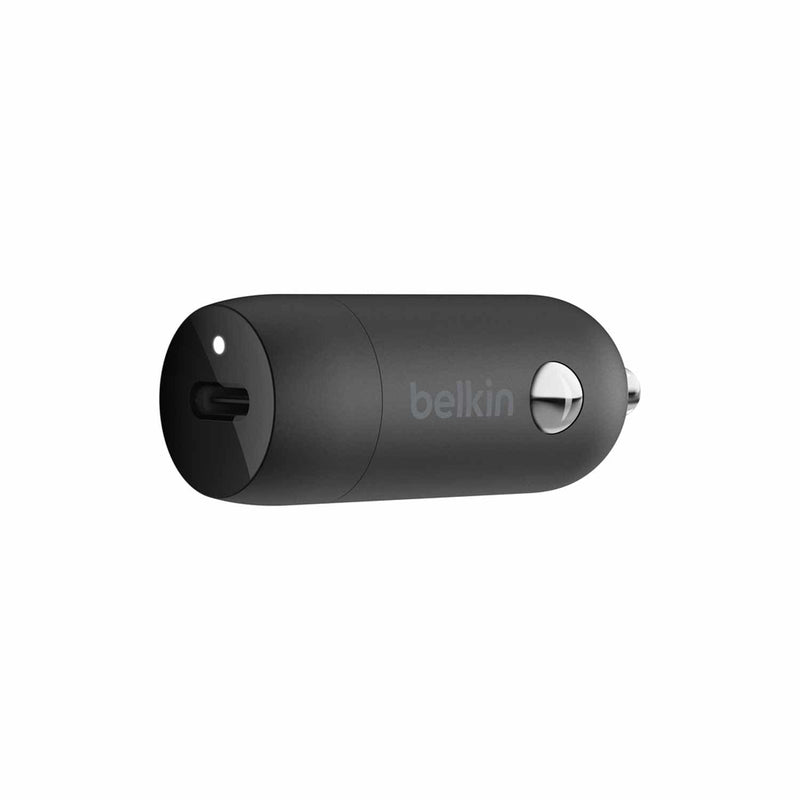 CCA004btBK 30W USB-C Power Delivery PPS Car Charger Black