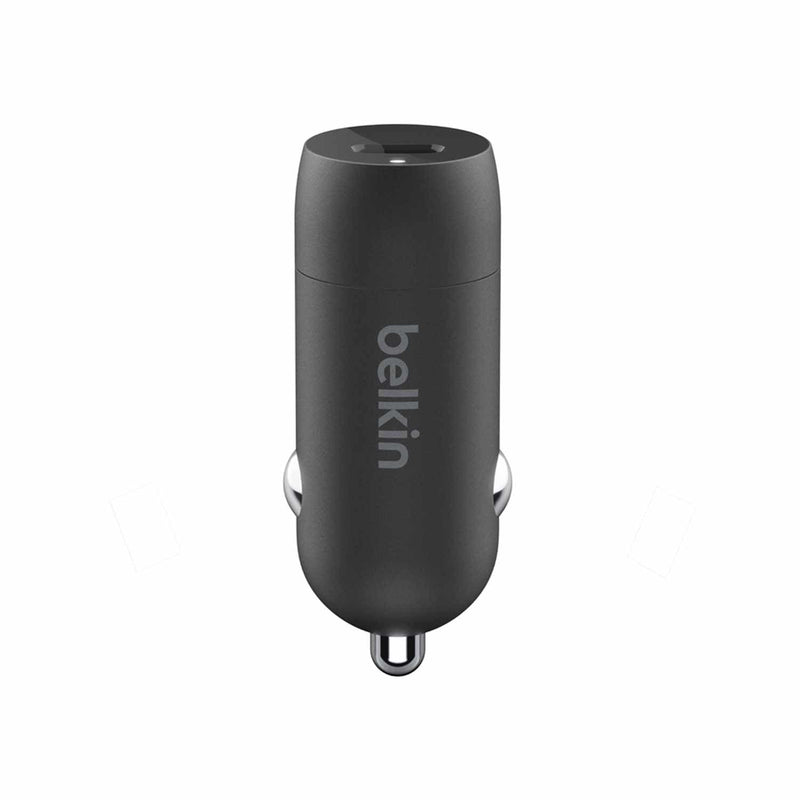 CCA004btBK 30W USB-C Power Delivery PPS Car Charger Black