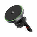 N9MTQI2AVBRGR Qi2 Wireless MagSafe Car Charger Brushed Grey