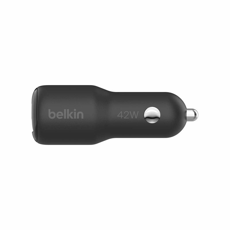 CCB005btBK BoostCharge Dual Car Charger (42W) Black