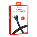 Emerge Helix Plastic Cable Sleeve Black