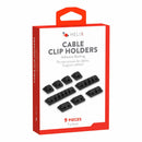 Emerge Helix Cable Clip Holders Black