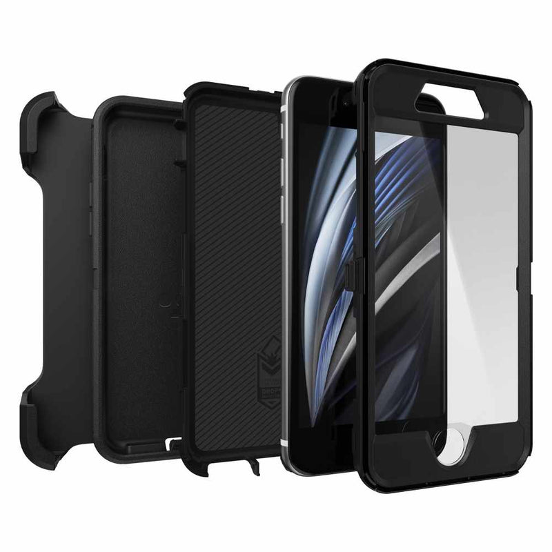 7756603 Defender Case iPhone SE/8/7 Black