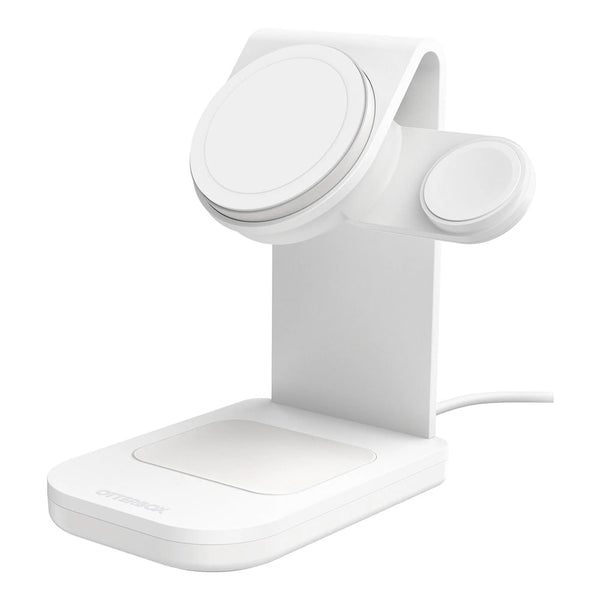 7880870 Wireless 15W Charging Station with MagSafe White