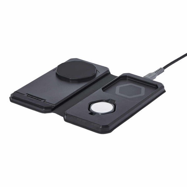 9B4412114030 3 in 1 Travel Charger Black/Grey
