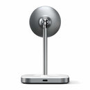 Satechi Qi Aluminum 2-in-1 Magnetic  Wireless Charging Stand Space Gray