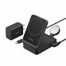Anker MagGo Qi2 3-in-1 Wireless Charging Station 15W Black