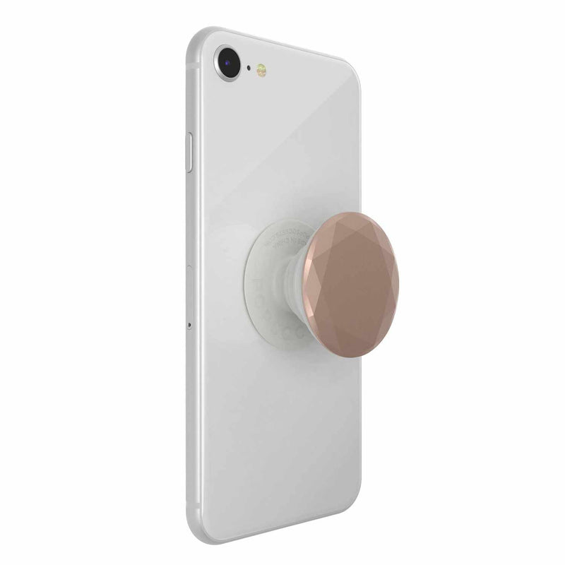 800491 PopGrip Metallic Diamond Rose Gold