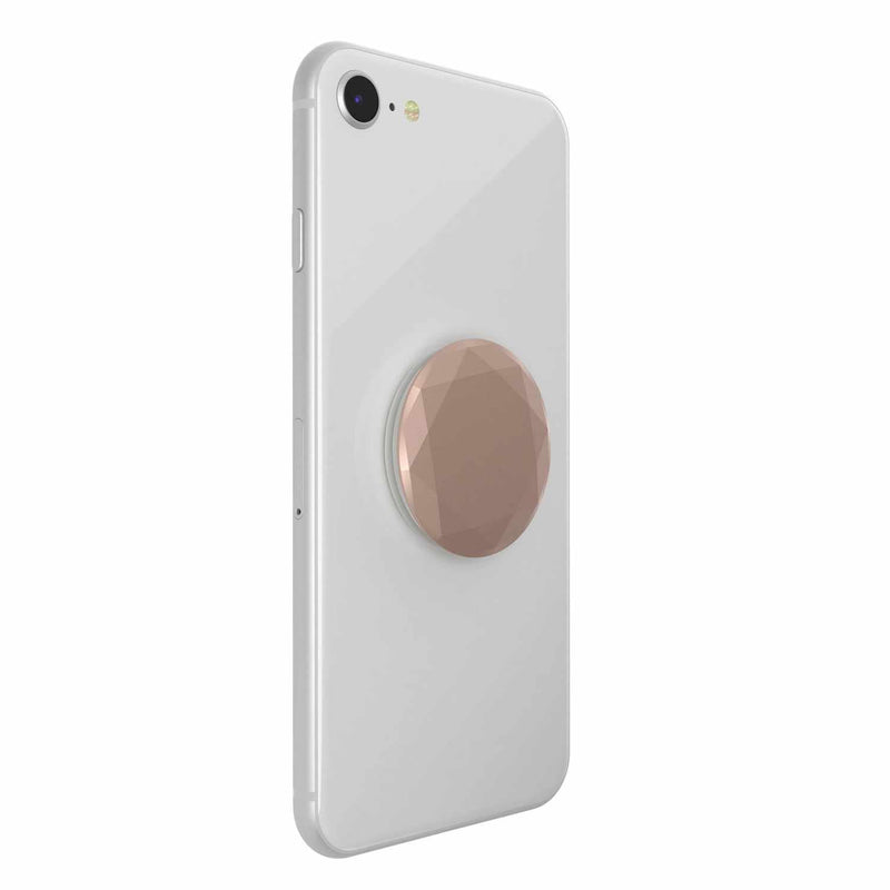 800491 PopGrip Metallic Diamond Rose Gold